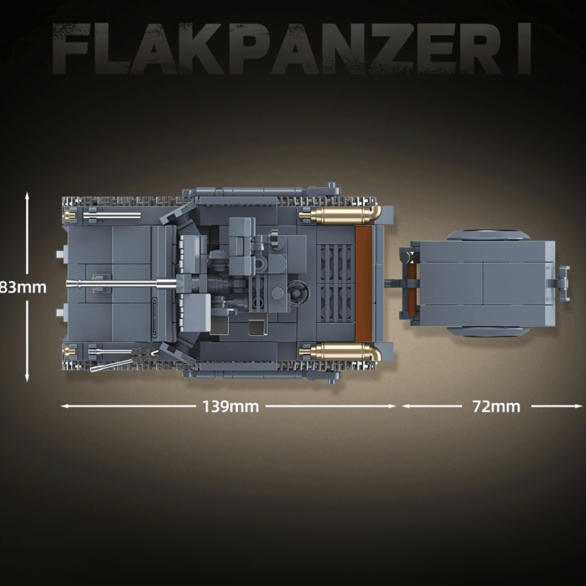 FlakPanzer I | 675 PCS