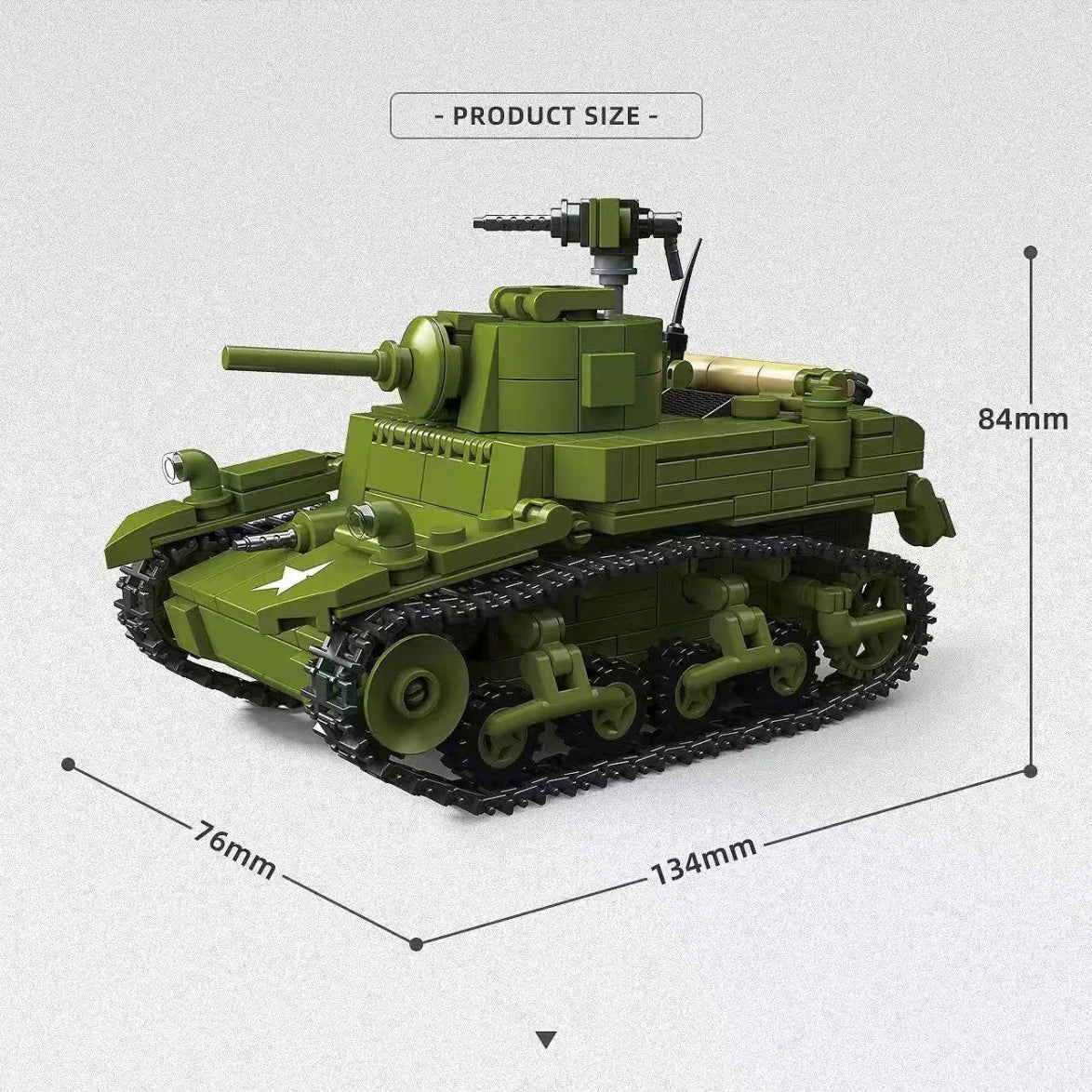 M3A1 Stuart | 579 PCS