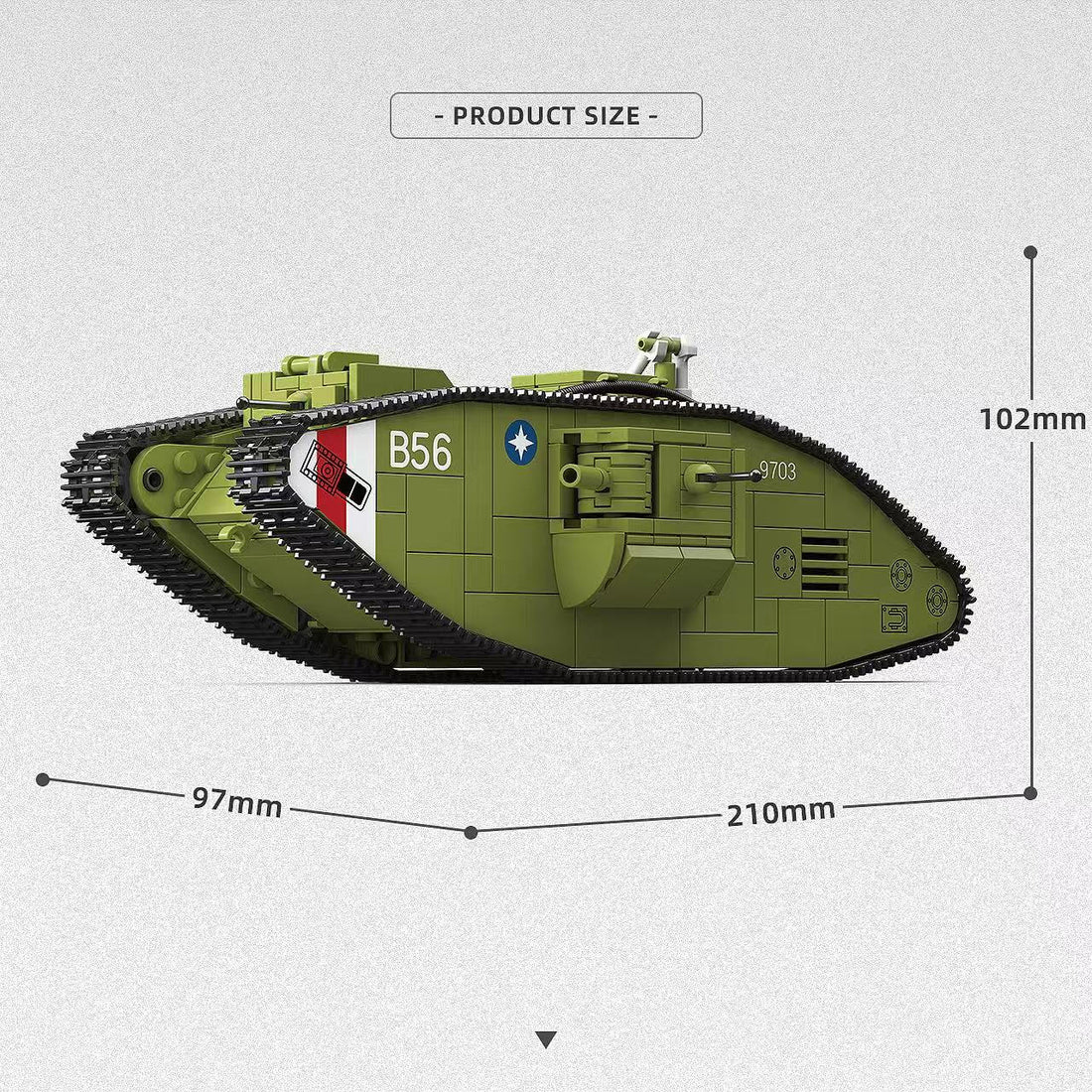Mk.V Heavy Tank | 900 PCS
