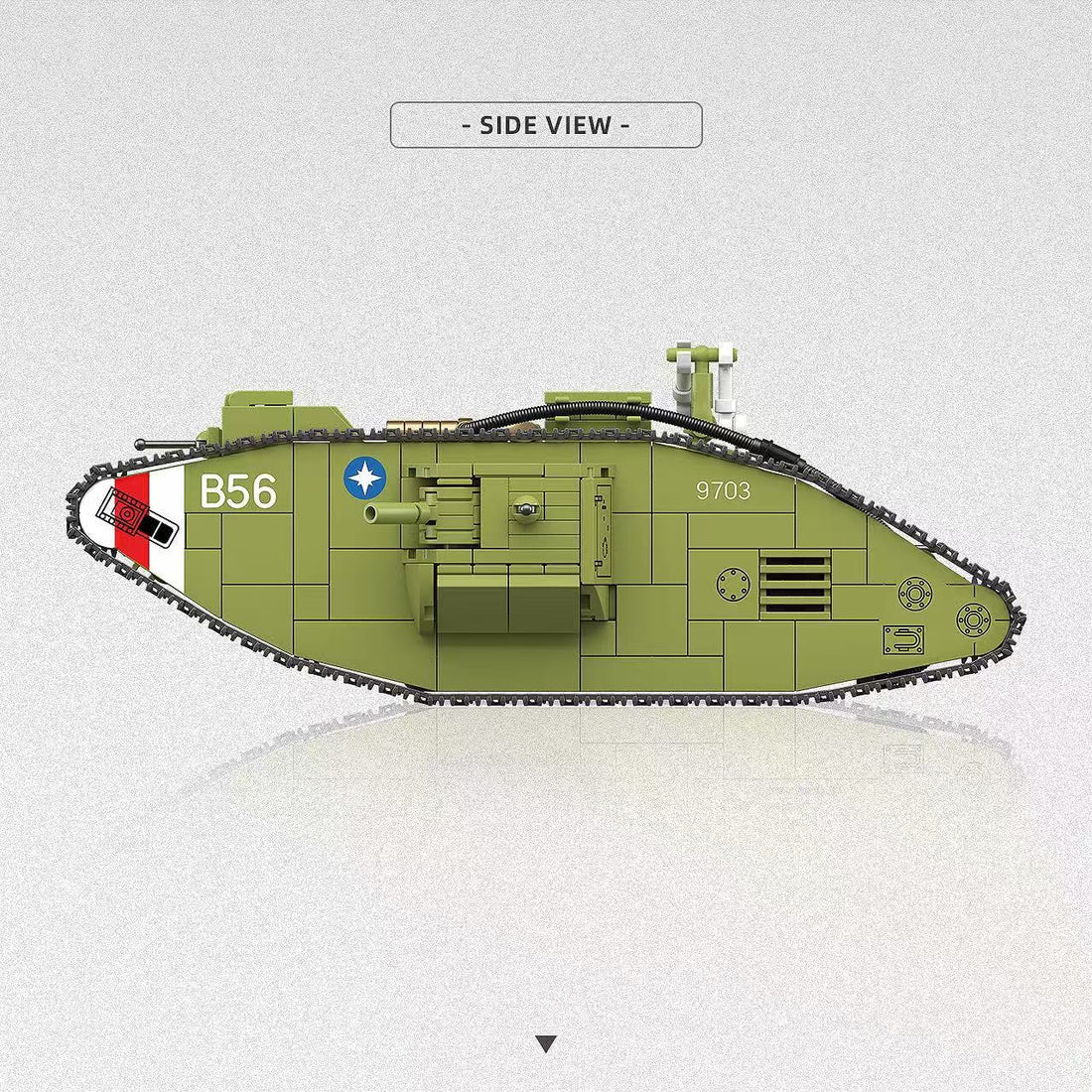 Mk.V Heavy Tank | 900 PCS