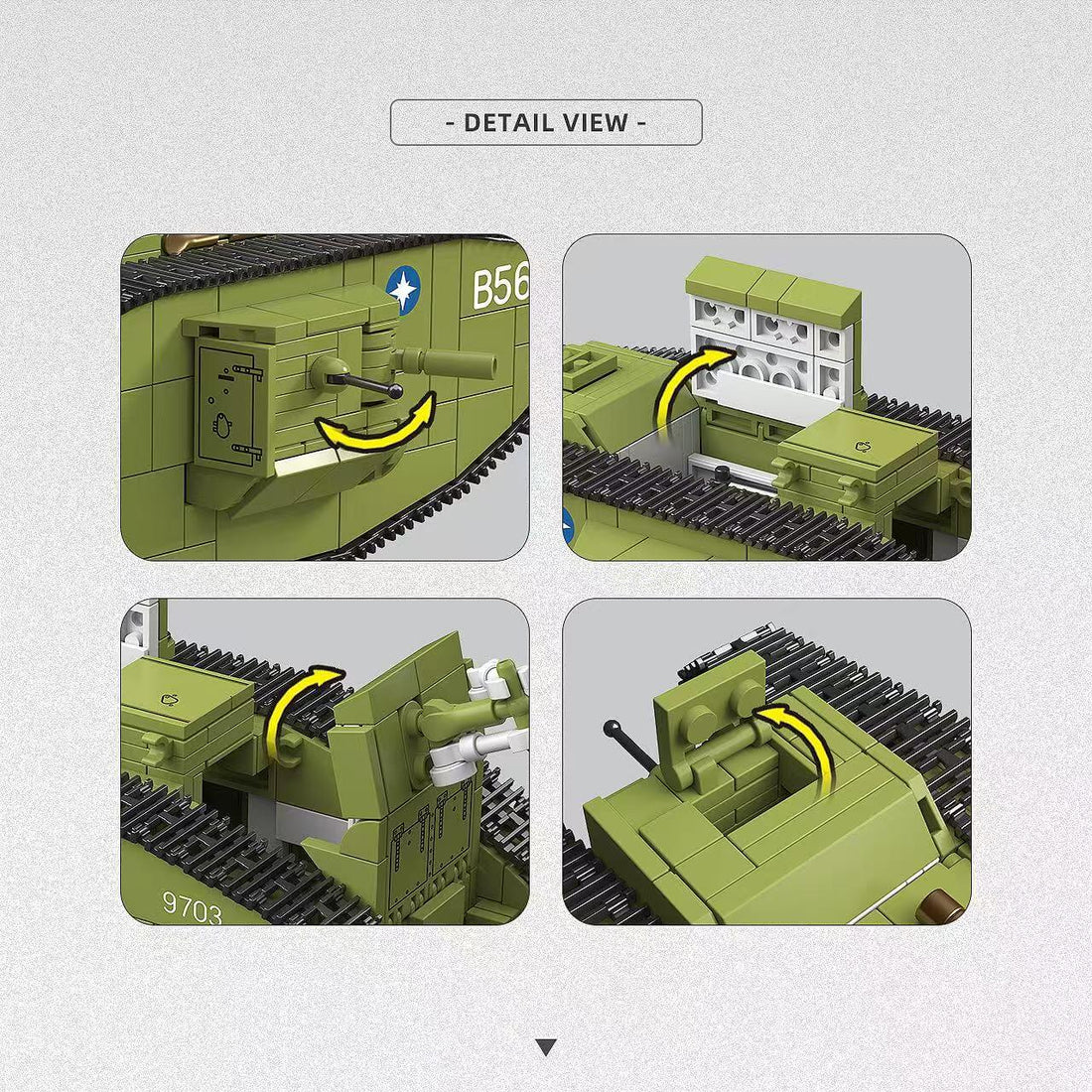 Mk.V Heavy Tank | 900 PCS