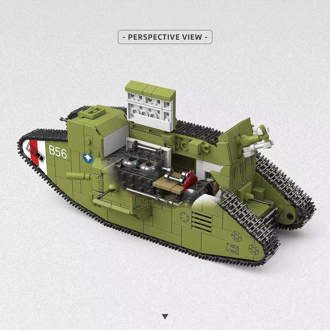 Mk.V Heavy Tank | 900 PCS