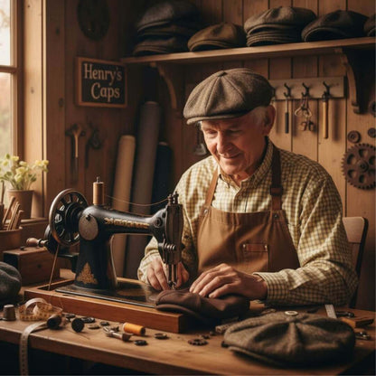 Linen Cotton Flat Cap | ASPEN