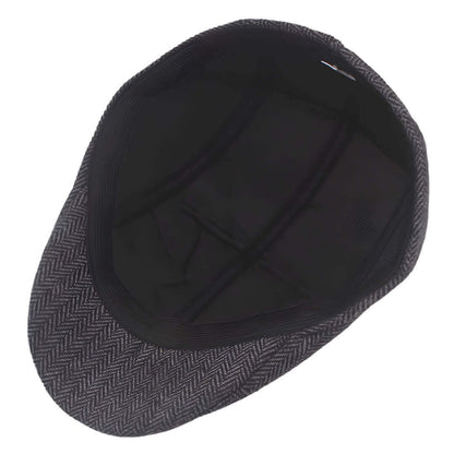 Herringbone Cotton Blend Cap | PUEBLO