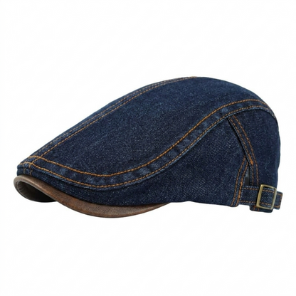 Denim Flat Cap | MONROE