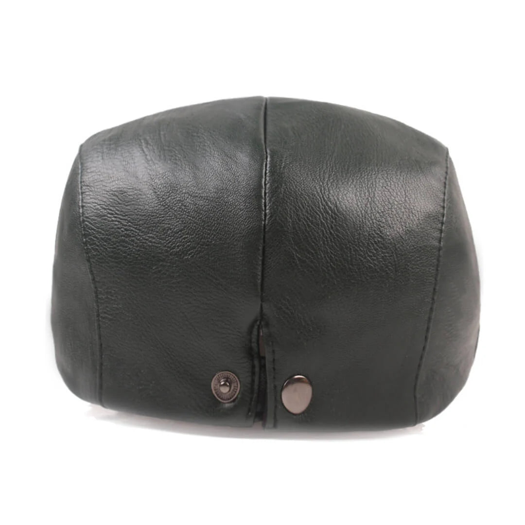 Leather Flat Cap | PATERSON