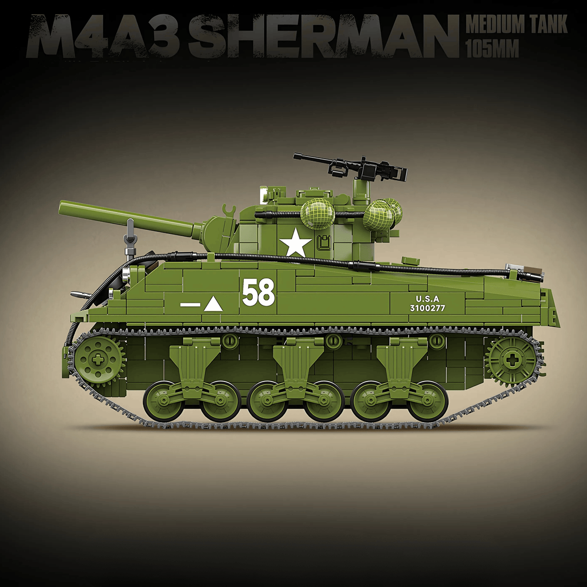 M4A3 Sherman | 1175 PCS