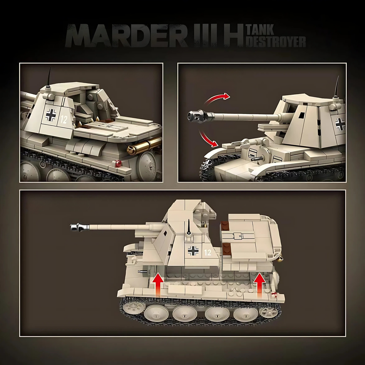 Marder III H | 661 PCS