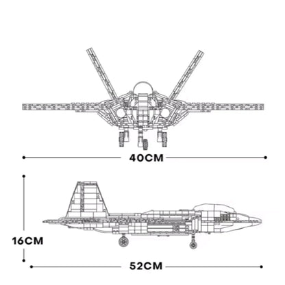 F22 Raptor | 1837 PCS