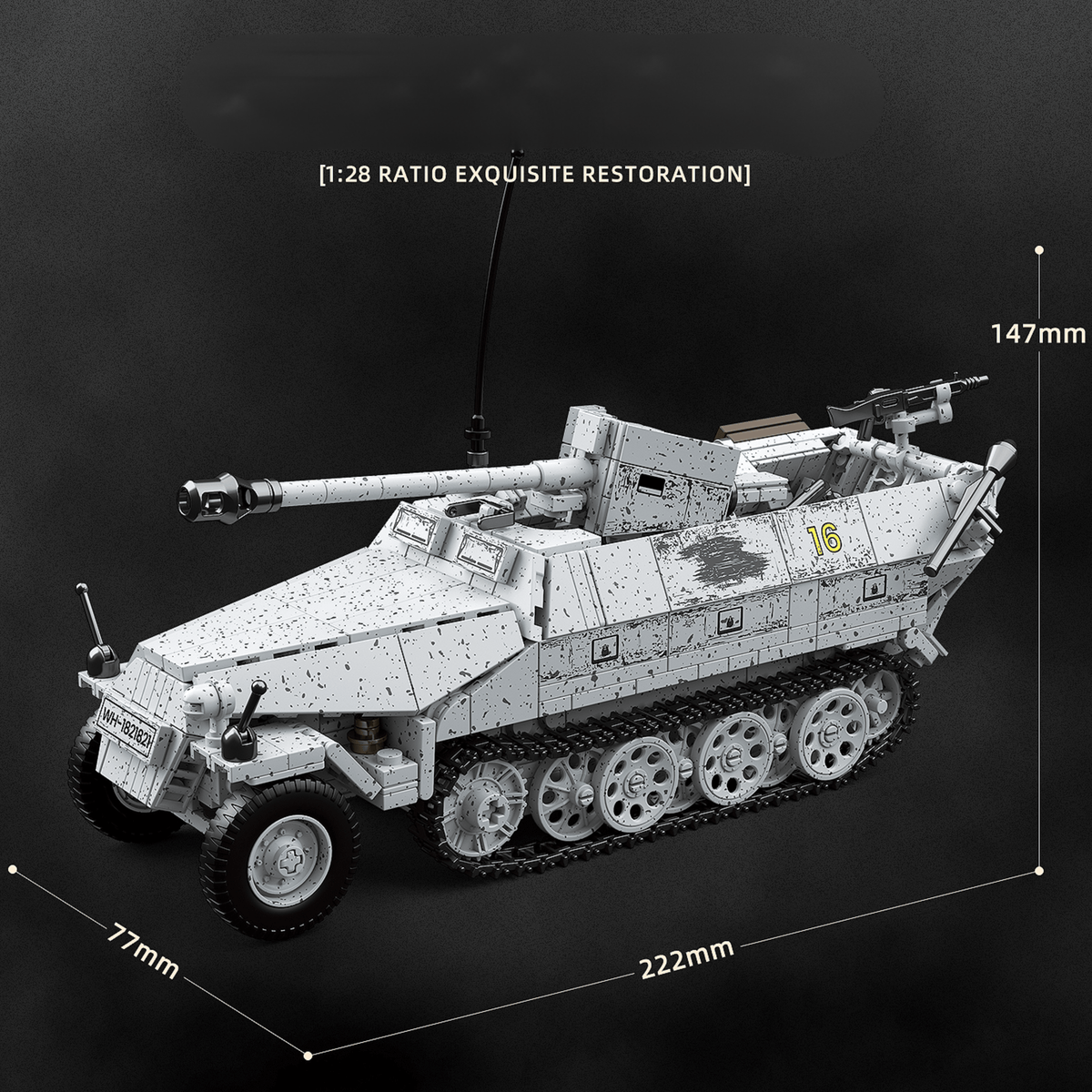 Sd.Kfz.251/22 Snow Camo (Limited Edition) | 1123 PCS