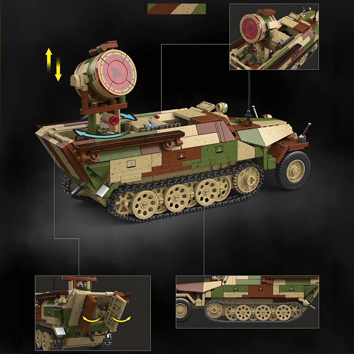 Sd.Kfz.251/20 camo (Limited Edition) | 1267 PCS