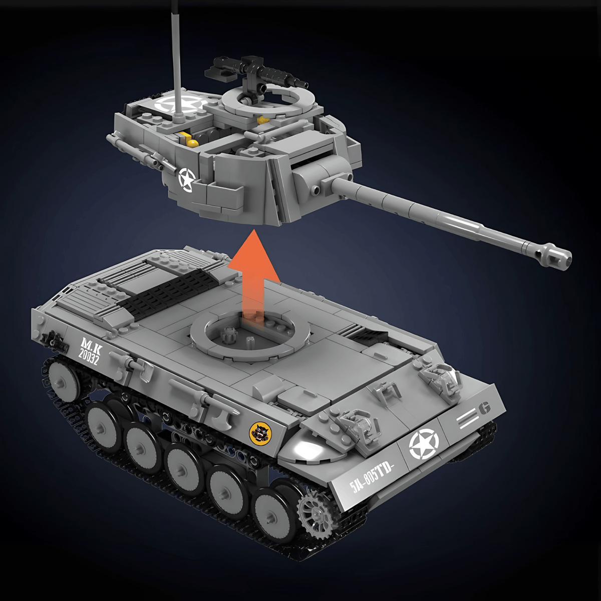 M18 Hellcat Tank Destroyer | 971 PCS