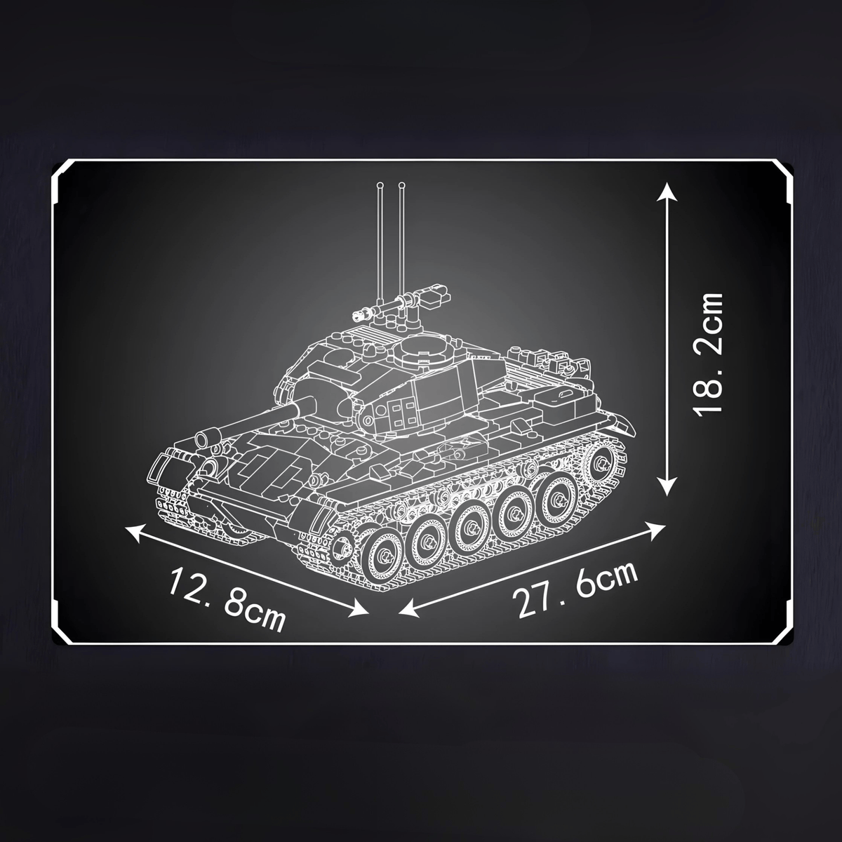 RC M24 Chaffee | 932 PCS
