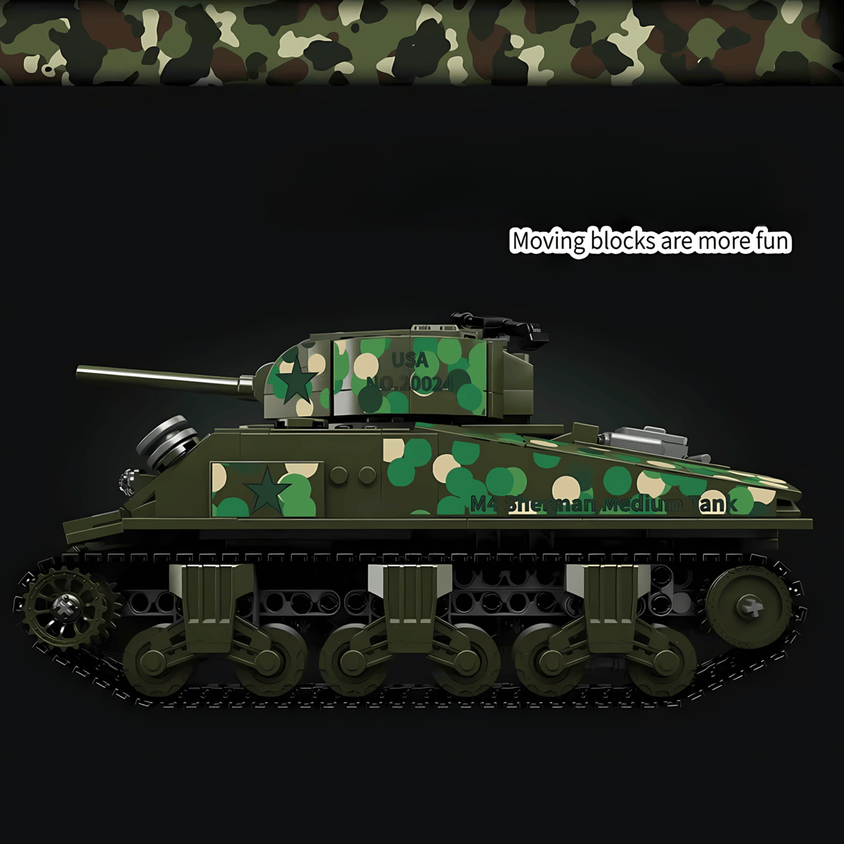 RC Sherman | 800 PCS