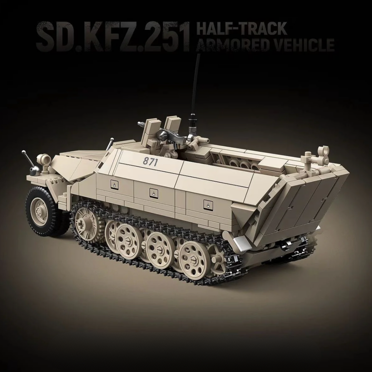 Sd.Kfz.251 (Tan) | 714 PCS