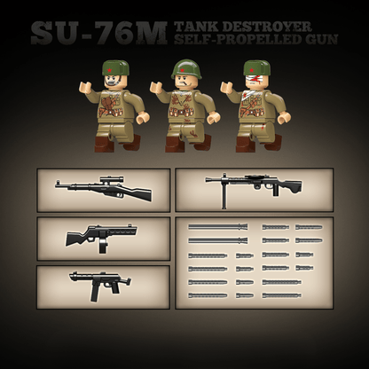 SU-76 Tank Destroyer | 769 PCS
